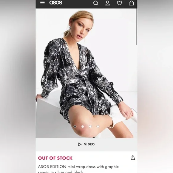 ASOS | Dresses | Nwt Asos Edition Mini Wrap Sequin Dress 8 | Poshmark ASOS | Dresses | Nwt Asos Edition Mini Wrap Sequin Dress 8 | Poshmark
